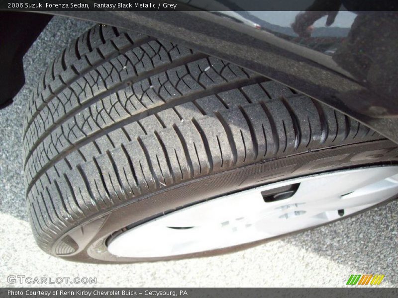 Fantasy Black Metallic / Grey 2006 Suzuki Forenza Sedan