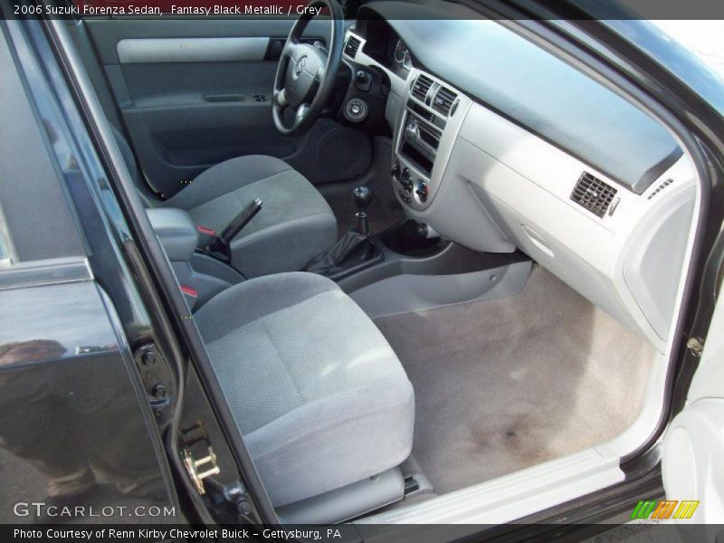 Fantasy Black Metallic / Grey 2006 Suzuki Forenza Sedan