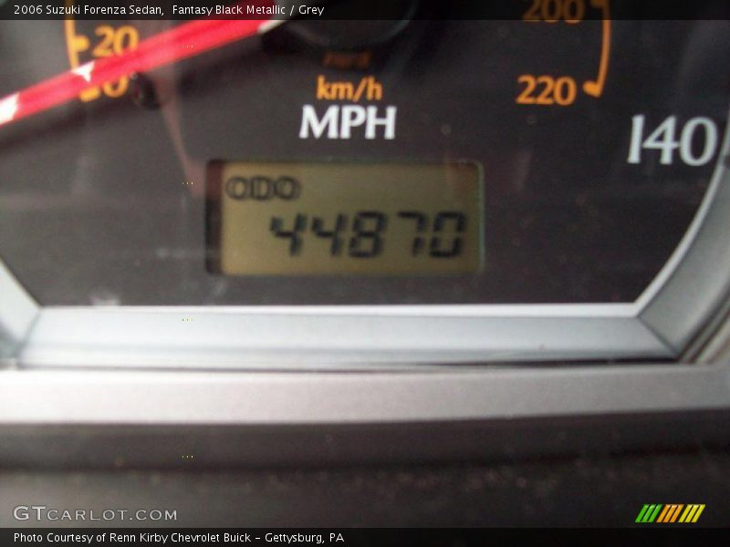 Fantasy Black Metallic / Grey 2006 Suzuki Forenza Sedan