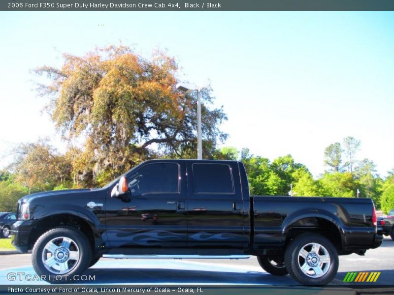 Black / Black 2006 Ford F350 Super Duty Harley Davidson Crew Cab 4x4