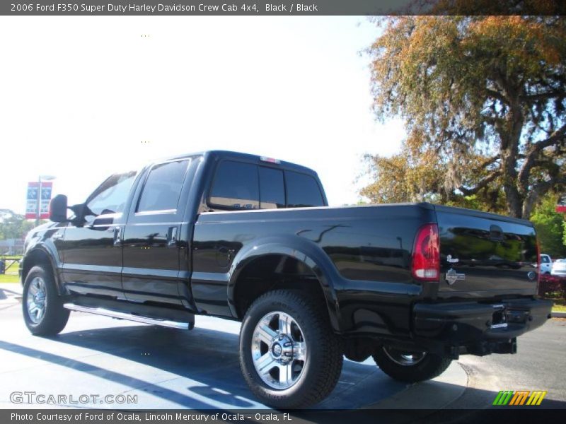 Black / Black 2006 Ford F350 Super Duty Harley Davidson Crew Cab 4x4