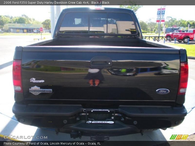 Black / Black 2006 Ford F350 Super Duty Harley Davidson Crew Cab 4x4