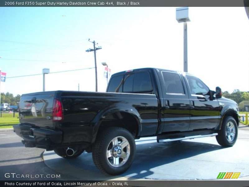 Black / Black 2006 Ford F350 Super Duty Harley Davidson Crew Cab 4x4