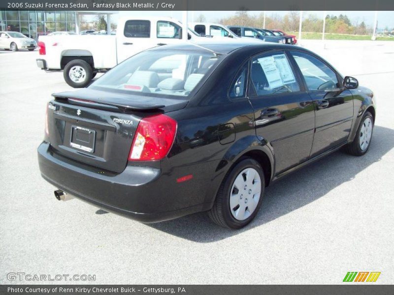Fantasy Black Metallic / Grey 2006 Suzuki Forenza Sedan