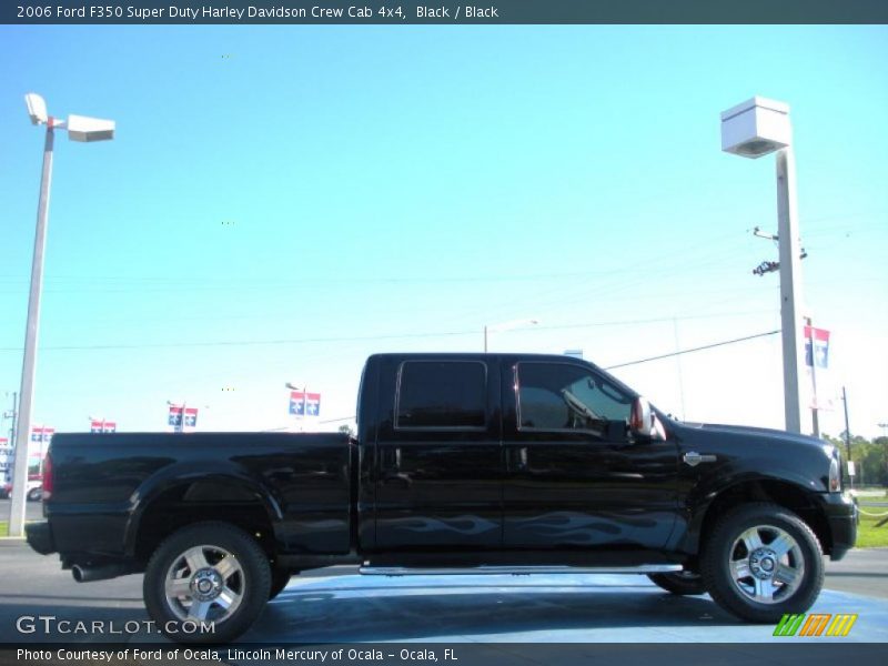 Black / Black 2006 Ford F350 Super Duty Harley Davidson Crew Cab 4x4