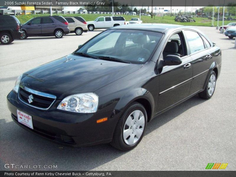 Fantasy Black Metallic / Grey 2006 Suzuki Forenza Sedan