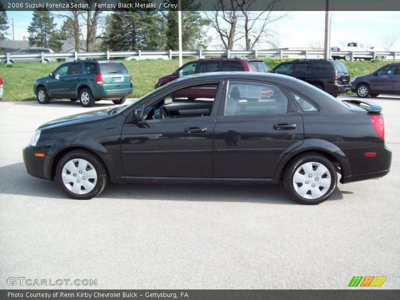 Fantasy Black Metallic / Grey 2006 Suzuki Forenza Sedan