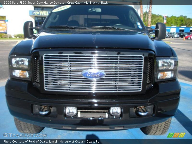 Black / Black 2006 Ford F350 Super Duty Harley Davidson Crew Cab 4x4