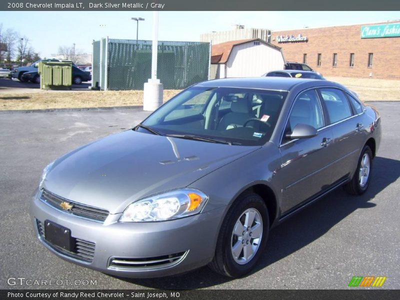 Dark Silver Metallic / Gray 2008 Chevrolet Impala LT