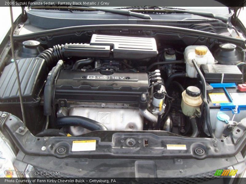 Fantasy Black Metallic / Grey 2006 Suzuki Forenza Sedan