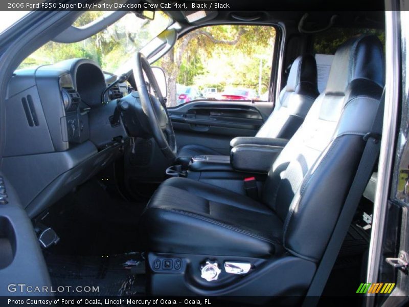 Black / Black 2006 Ford F350 Super Duty Harley Davidson Crew Cab 4x4