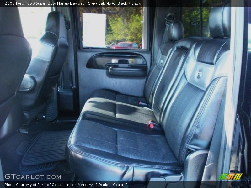 Black / Black 2006 Ford F350 Super Duty Harley Davidson Crew Cab 4x4