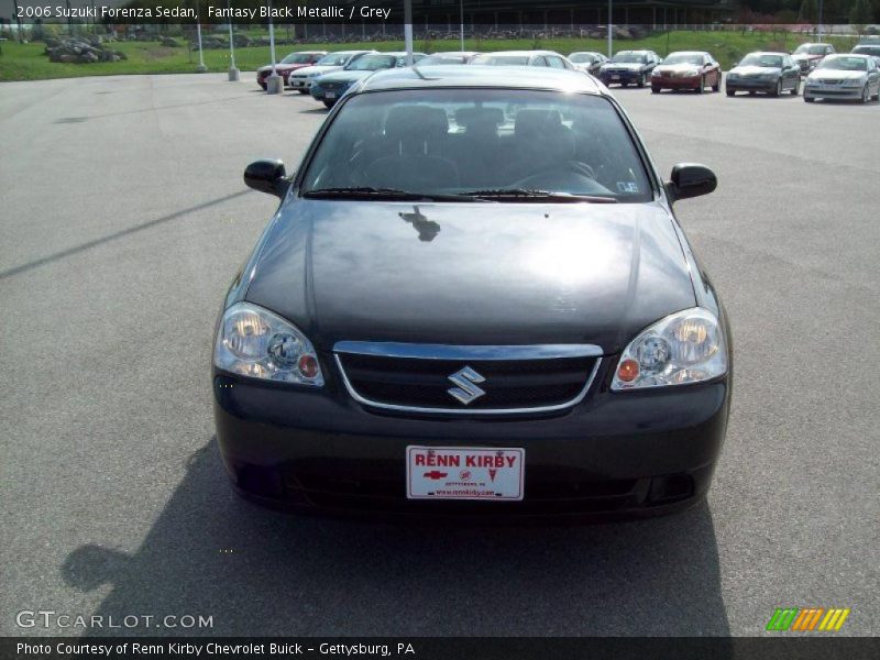 Fantasy Black Metallic / Grey 2006 Suzuki Forenza Sedan