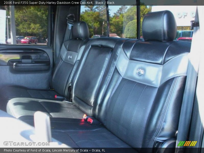 Black / Black 2006 Ford F350 Super Duty Harley Davidson Crew Cab 4x4