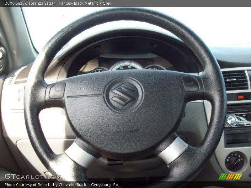 Fantasy Black Metallic / Grey 2006 Suzuki Forenza Sedan