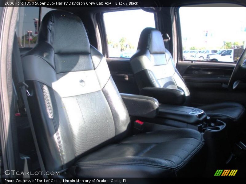 Black / Black 2006 Ford F350 Super Duty Harley Davidson Crew Cab 4x4