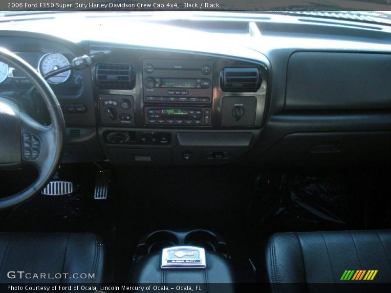 Black / Black 2006 Ford F350 Super Duty Harley Davidson Crew Cab 4x4