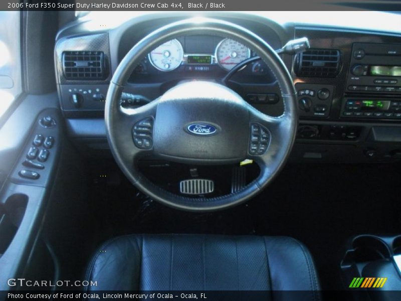 Black / Black 2006 Ford F350 Super Duty Harley Davidson Crew Cab 4x4