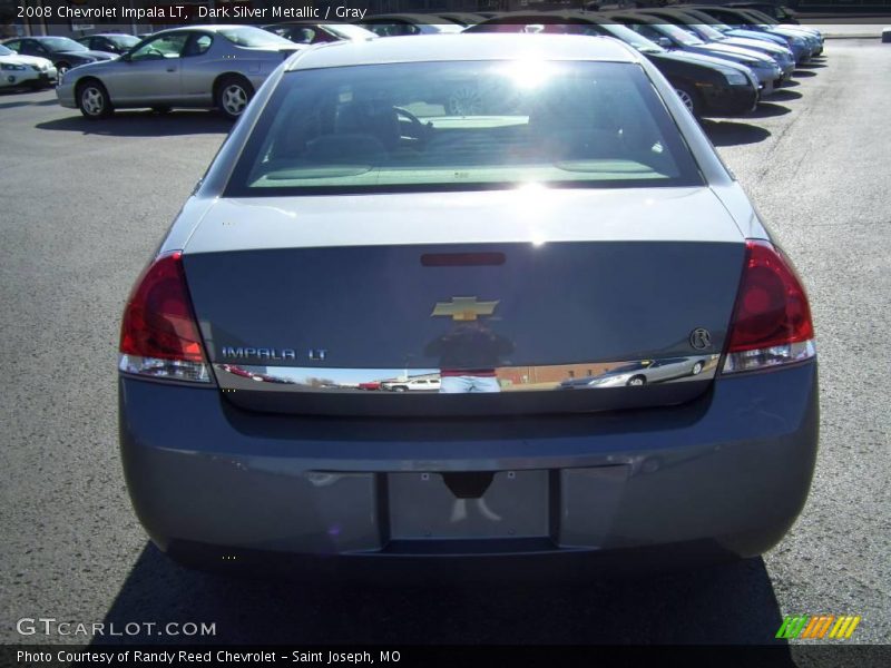 Dark Silver Metallic / Gray 2008 Chevrolet Impala LT