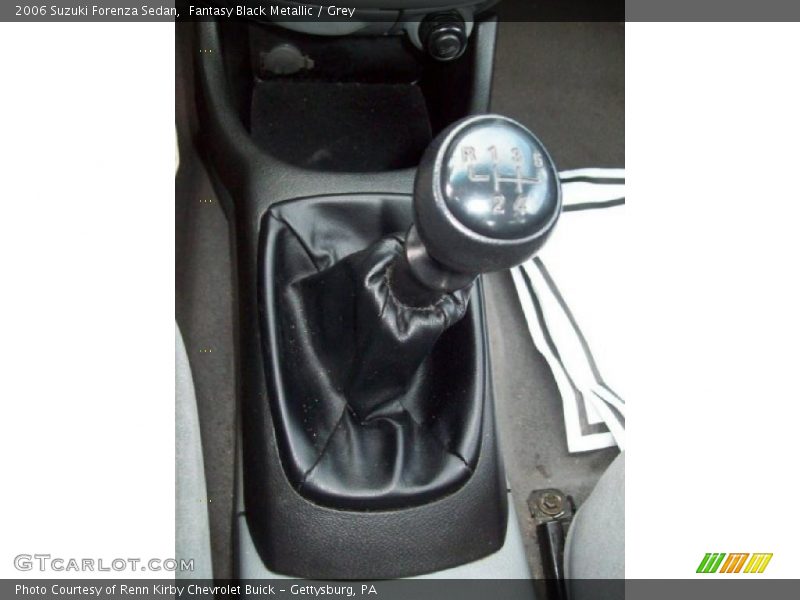 Fantasy Black Metallic / Grey 2006 Suzuki Forenza Sedan