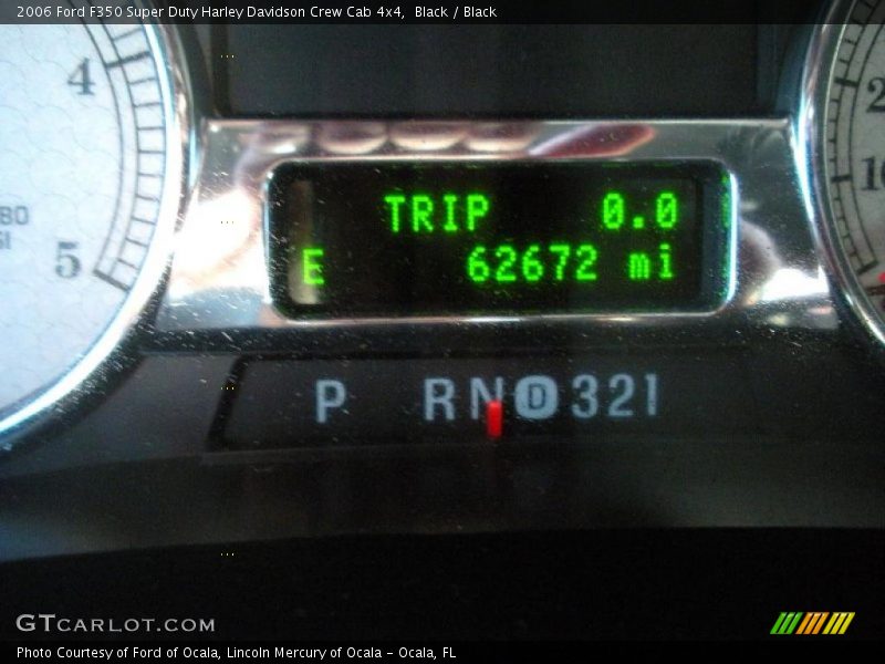 Black / Black 2006 Ford F350 Super Duty Harley Davidson Crew Cab 4x4