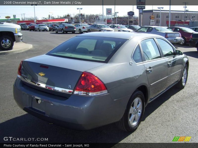 Dark Silver Metallic / Gray 2008 Chevrolet Impala LT