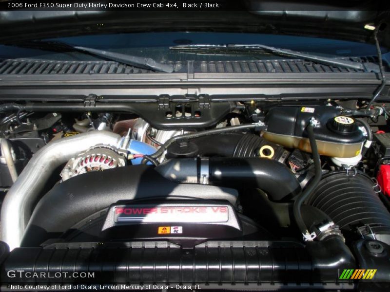 Black / Black 2006 Ford F350 Super Duty Harley Davidson Crew Cab 4x4