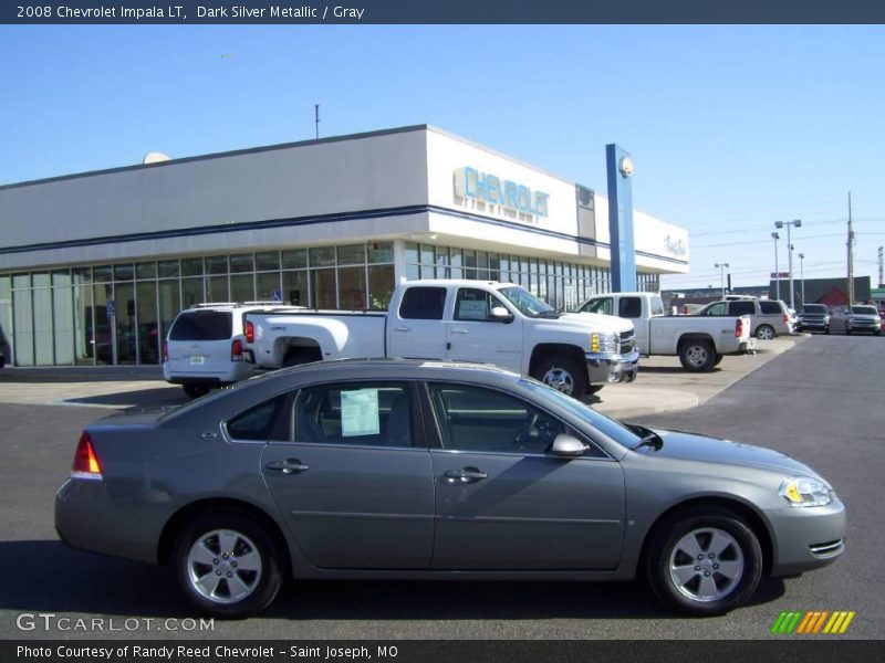 Dark Silver Metallic / Gray 2008 Chevrolet Impala LT