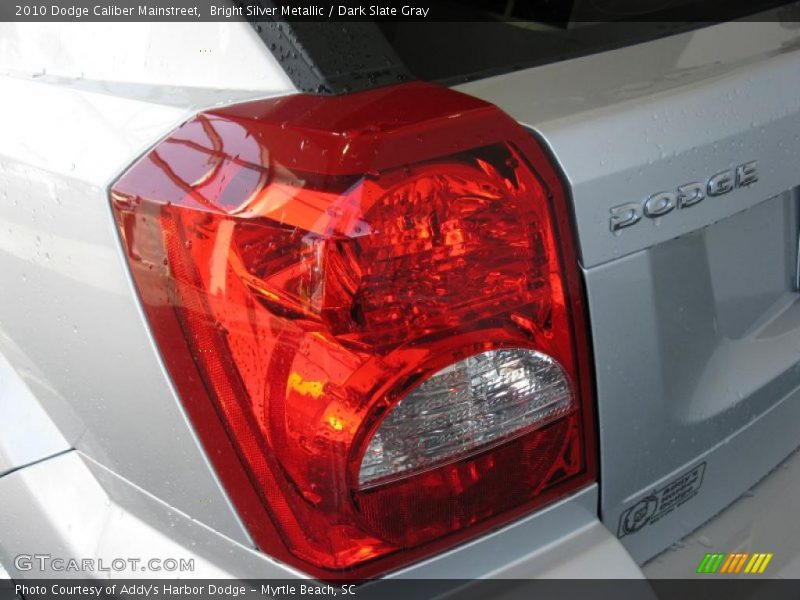 Bright Silver Metallic / Dark Slate Gray 2010 Dodge Caliber Mainstreet