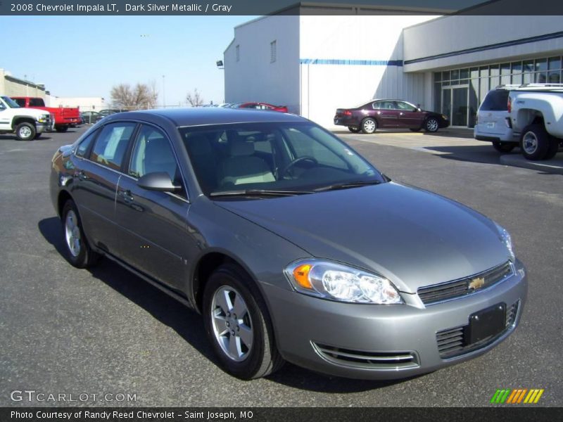 Dark Silver Metallic / Gray 2008 Chevrolet Impala LT