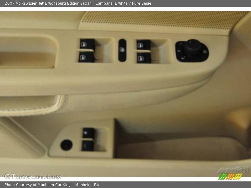 Campanella White / Pure Beige 2007 Volkswagen Jetta Wolfsburg Edition Sedan