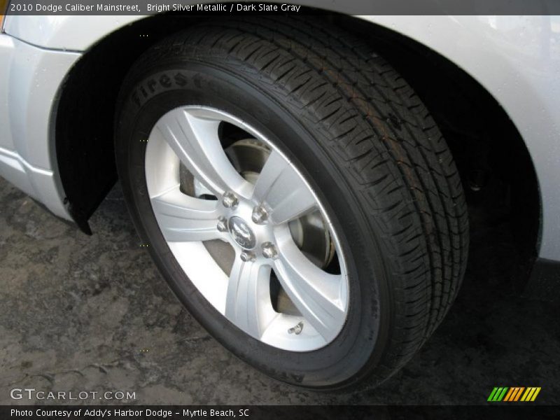 Bright Silver Metallic / Dark Slate Gray 2010 Dodge Caliber Mainstreet