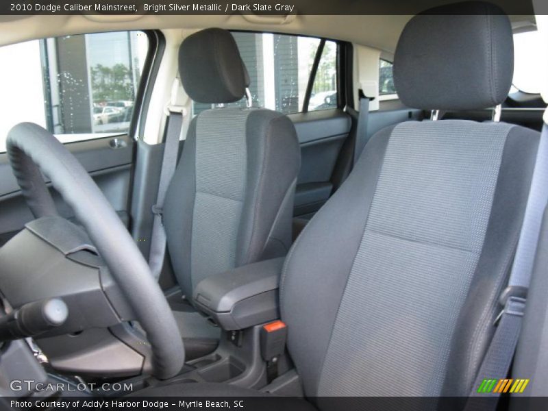 Bright Silver Metallic / Dark Slate Gray 2010 Dodge Caliber Mainstreet