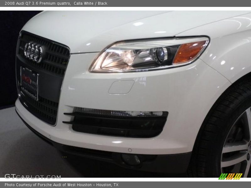 Calla White / Black 2008 Audi Q7 3.6 Premium quattro