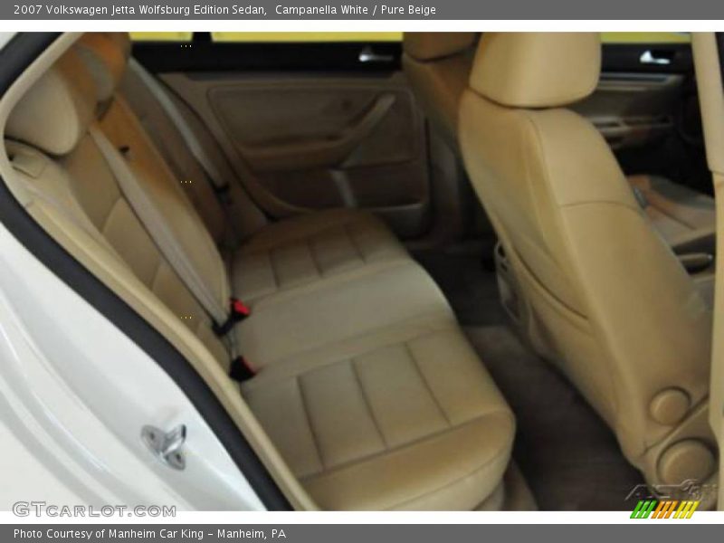 Campanella White / Pure Beige 2007 Volkswagen Jetta Wolfsburg Edition Sedan