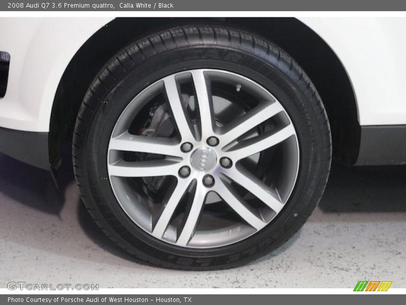 Calla White / Black 2008 Audi Q7 3.6 Premium quattro