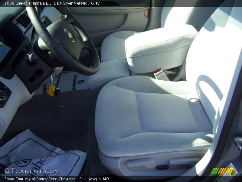 Dark Silver Metallic / Gray 2008 Chevrolet Impala LT