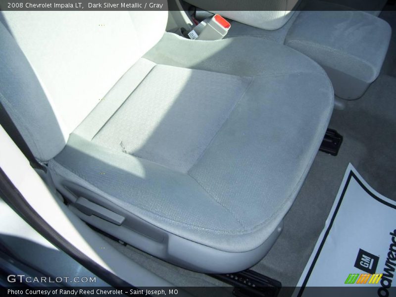 Dark Silver Metallic / Gray 2008 Chevrolet Impala LT