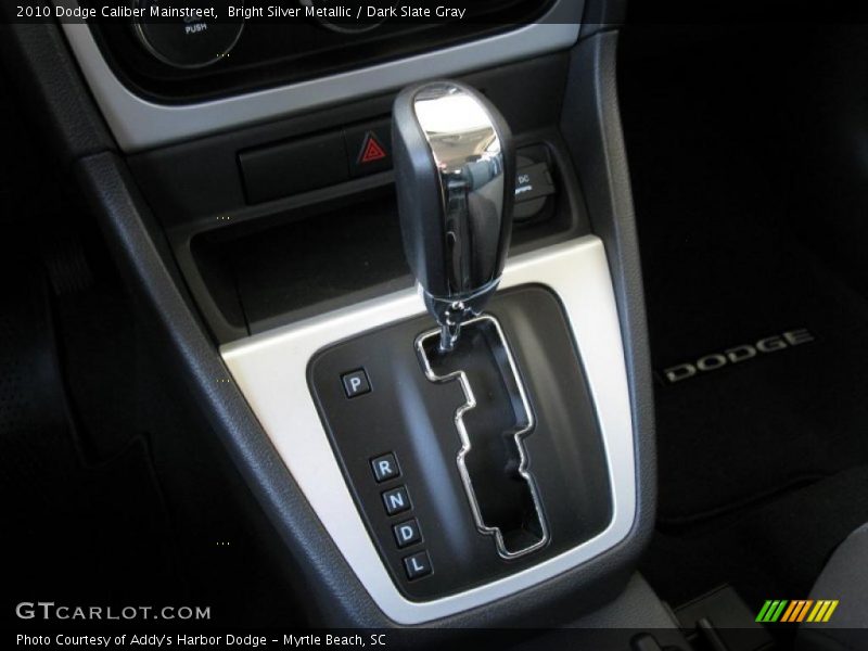 Bright Silver Metallic / Dark Slate Gray 2010 Dodge Caliber Mainstreet