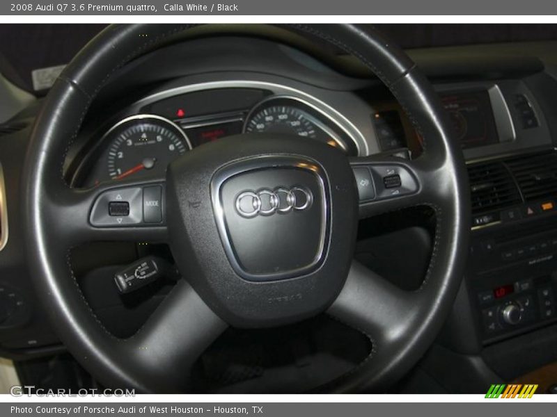 Calla White / Black 2008 Audi Q7 3.6 Premium quattro