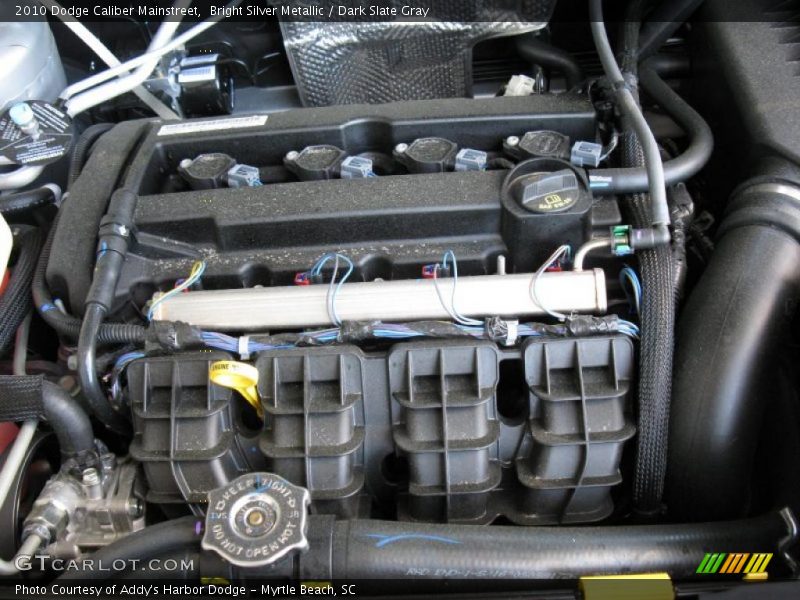 Bright Silver Metallic / Dark Slate Gray 2010 Dodge Caliber Mainstreet