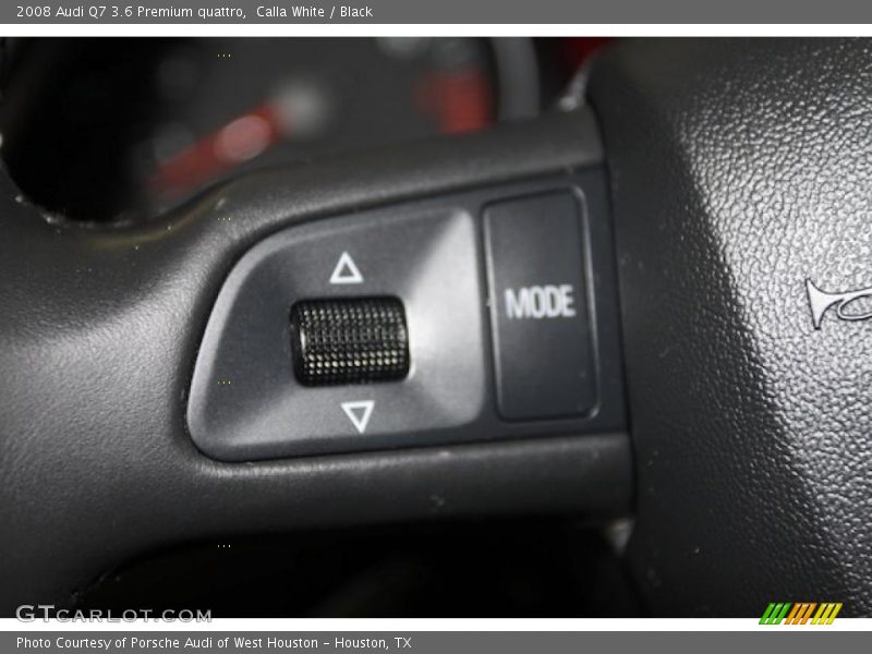 Calla White / Black 2008 Audi Q7 3.6 Premium quattro