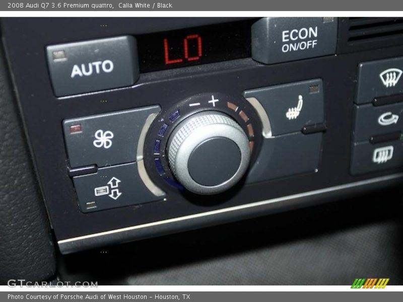 Calla White / Black 2008 Audi Q7 3.6 Premium quattro