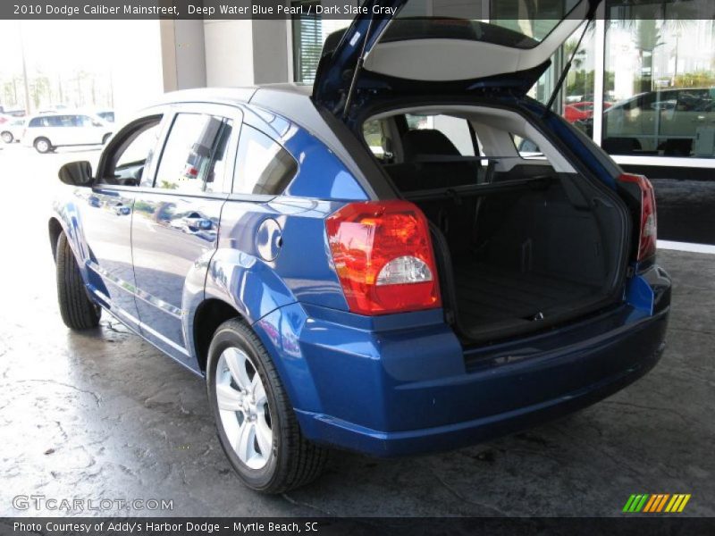 Deep Water Blue Pearl / Dark Slate Gray 2010 Dodge Caliber Mainstreet