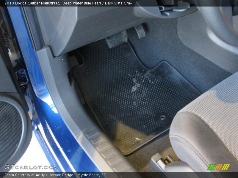 Deep Water Blue Pearl / Dark Slate Gray 2010 Dodge Caliber Mainstreet