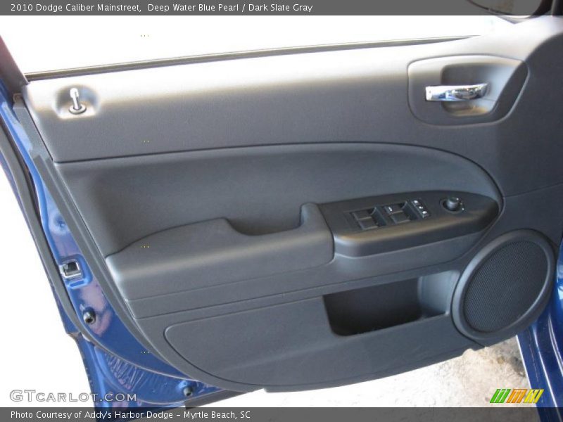 Deep Water Blue Pearl / Dark Slate Gray 2010 Dodge Caliber Mainstreet