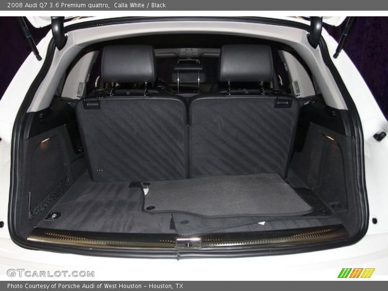 Calla White / Black 2008 Audi Q7 3.6 Premium quattro