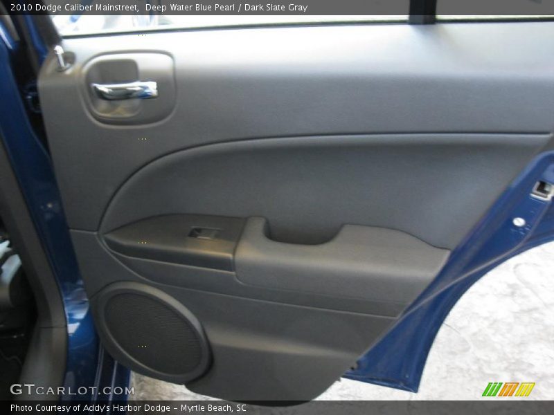 Deep Water Blue Pearl / Dark Slate Gray 2010 Dodge Caliber Mainstreet