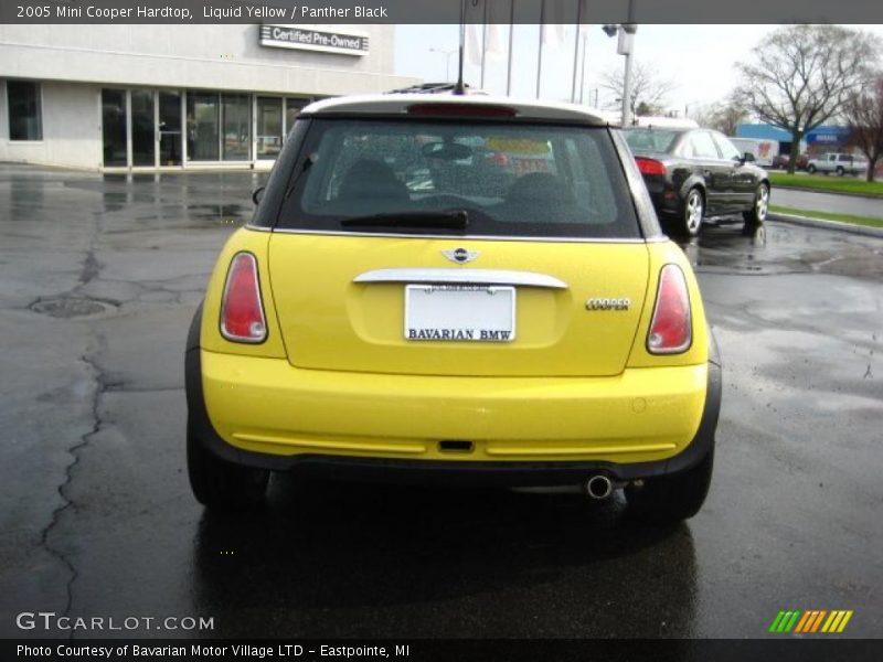 Liquid Yellow / Panther Black 2005 Mini Cooper Hardtop
