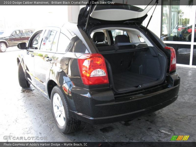 Brilliant Black Crystal Pearl / Dark Slate Gray 2010 Dodge Caliber Mainstreet